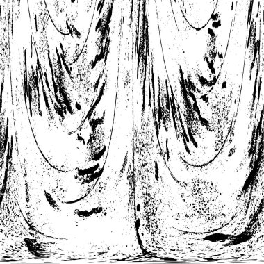 Grunge dokusu. Siyah ve beyaz kabataslak doku. imdat tasarımı