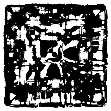 Soyut Tek Renkli Grunge Arkaplanı