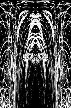 siyah ve beyaz akromatik grunge arkaplan