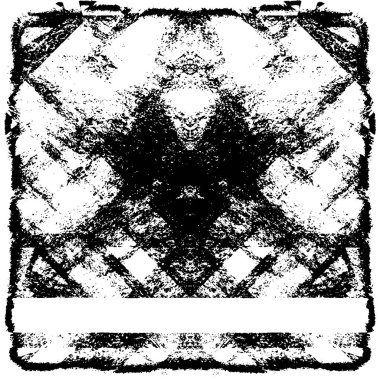 tek renkli grunge geometrik desen