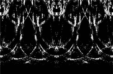 siyah ve beyaz akromatik grunge arkaplan