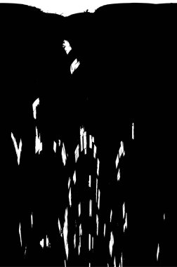 Siyah beyaz desenli sıkıntılı bir arkaplan.