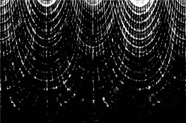 Siyah beyaz desenli sıkıntılı bir arkaplan.