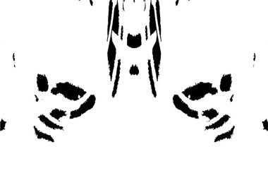 Siyah beyaz desenli sıkıntılı bir arkaplan.