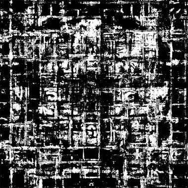 Siyah beyaz desenli sıkıntılı bir arkaplan.