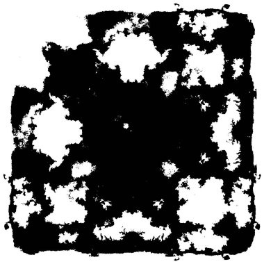 Siyah beyaz desenli sıkıntılı bir arkaplan.