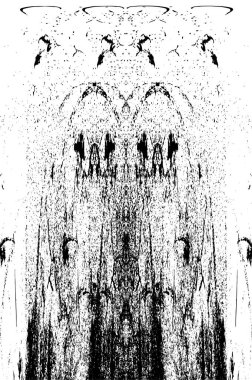 Siyah ve beyaz elementlerle kusursuz desen. 