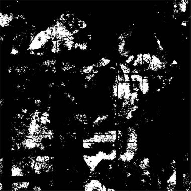 Siyah ve beyaz elementlerle kusursuz desen. 