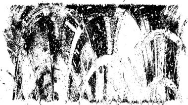 Siyah ve beyaz elementlerle kusursuz desen. 