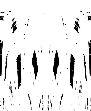 Siyah ve beyaz elementlerle kusursuz desen. 