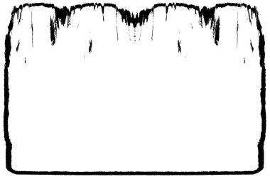 Siyah ve beyaz elementlerle kusursuz desen. 