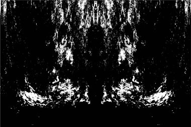 Siyah ve beyaz elementlerle kusursuz desen. 