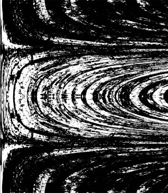 Siyah ve beyaz elementlerle kusursuz desen. 