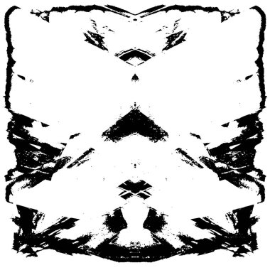 Siyah ve beyaz elementlerle kusursuz desen. 