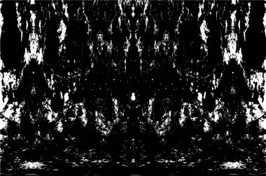 Siyah ve beyaz elementlerle kusursuz desen. 