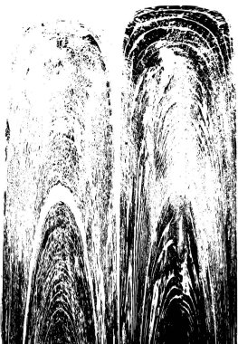 Siyah beyaz desenli sıkıntılı bir arkaplan.