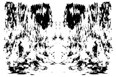 Siyah beyaz desenli sıkıntılı bir arkaplan.