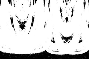 Siyah beyaz desenli sıkıntılı bir arkaplan.