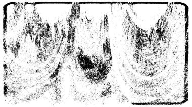 Siyah beyaz desenli sıkıntılı bir arkaplan.