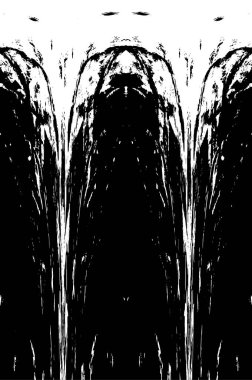 Siyah beyaz desenli sıkıntılı bir arkaplan.