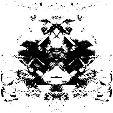 Siyah beyaz desenli sıkıntılı bir arkaplan.