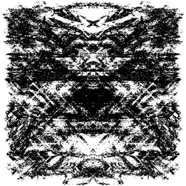 tek renkli grunge geometrik desen