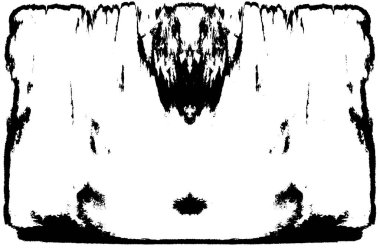 Siyah beyaz desenli sıkıntılı bir arkaplan.