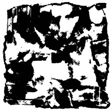 Siyah beyaz desenli sıkıntılı bir arkaplan.