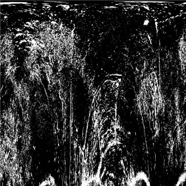 Siyah beyaz desenli sıkıntılı bir arkaplan.