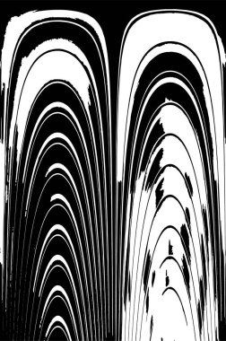 Siyah beyaz desenli sıkıntılı bir arkaplan.