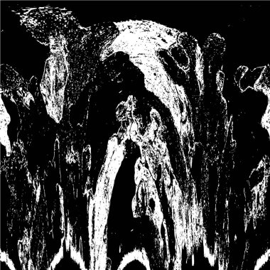 Siyah beyaz desenli sıkıntılı bir arkaplan.