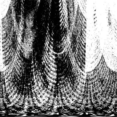 Siyah beyaz desenli sıkıntılı bir arkaplan.