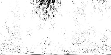 Siyah beyaz desenli sıkıntılı bir arkaplan.