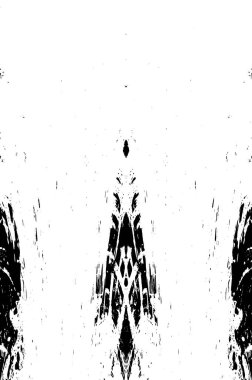 Siyah beyaz desenli sıkıntılı bir arkaplan.