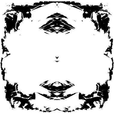 Siyah beyaz desenli sıkıntılı bir arkaplan.