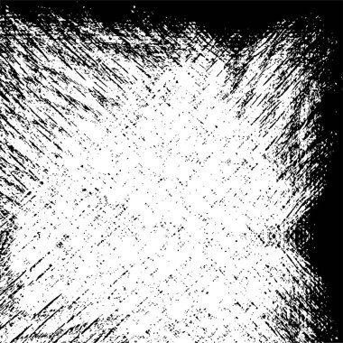 Siyah beyaz desenli sıkıntılı bir arkaplan.