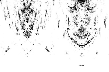 Siyah beyaz desenli sıkıntılı bir arkaplan.