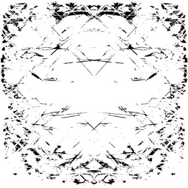 Grunge siyah beyaz desen. Monokrom parçacıkları soyut doku. Koyu tasarım arka plan yüzeyi.