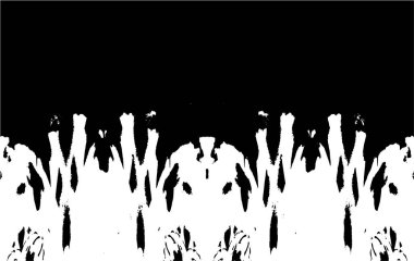 Grunge siyah beyaz desen. Monokrom parçacıkları soyut doku. Koyu tasarım arka plan yüzeyi.