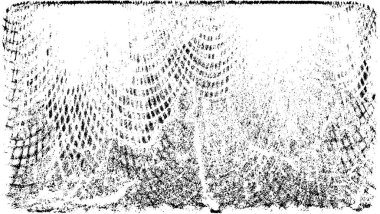 Grunge siyah beyaz desen. Monokrom parçacıkları soyut doku. Koyu tasarım arka plan yüzeyi.