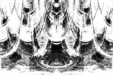 Grunge siyah beyaz desen. Monokrom parçacıkları soyut doku. Koyu tasarım arka plan yüzeyi.