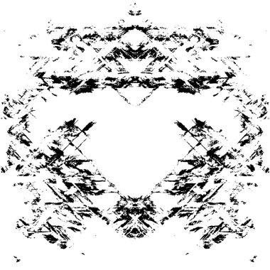 Grunge siyah beyaz desen. Monokrom parçacıkları soyut doku. Koyu tasarım arka plan yüzeyi.