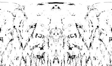 Grunge siyah beyaz desen. Monokrom parçacıkları soyut doku. Koyu tasarım arka plan yüzeyi.