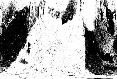 Grunge siyah beyaz desen. Monokrom parçacıkları soyut doku. Koyu tasarım arka plan yüzeyi.