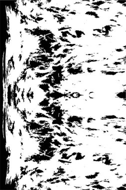 Grunge siyah beyaz desen. Monokrom parçacıkları soyut doku. Koyu tasarım arka plan yüzeyi.