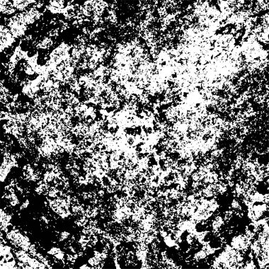 Grunge siyah beyaz desen. Monokrom parçacıkları soyut doku. Koyu tasarım arka plan yüzeyi.