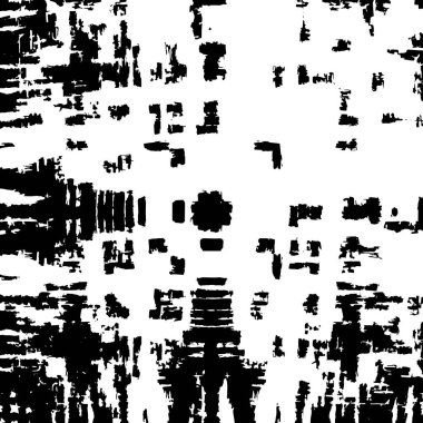 Grunge siyah beyaz desen. Monokrom parçacıkları soyut doku. Koyu tasarım arka plan yüzeyi.