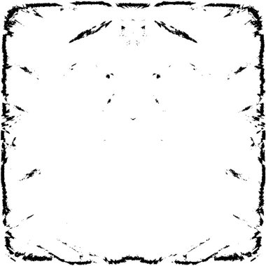 Grunge siyah beyaz desen. Monokrom parçacıkları soyut doku. Koyu tasarım arka plan yüzeyi.