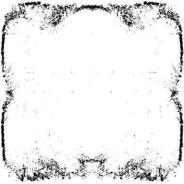 Grunge siyah beyaz desen. Monokrom parçacıkları soyut doku. Koyu tasarım arka plan yüzeyi.