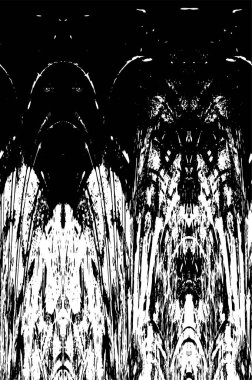 Grunge siyah beyaz desen. Monokrom parçacıkları soyut doku. Koyu tasarım arka plan yüzeyi.